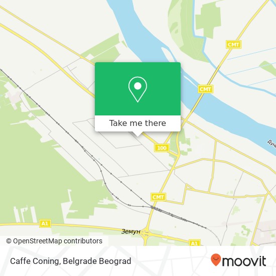 Caffe Coning map