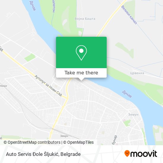 Auto Servis Đole Šljukić map