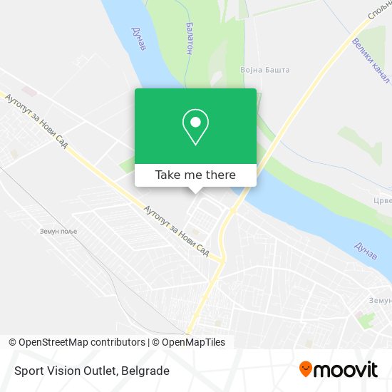 Sport Vision Outlet map