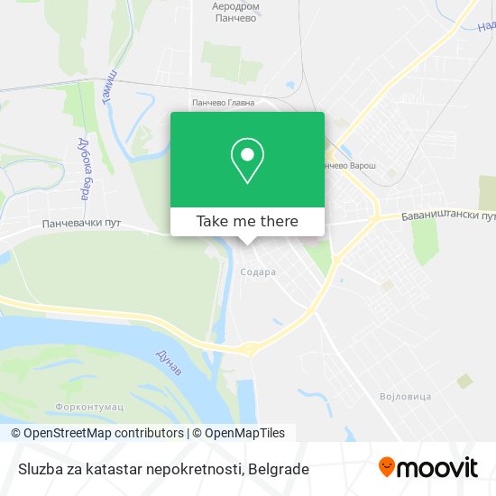 Sluzba za katastar nepokretnosti map