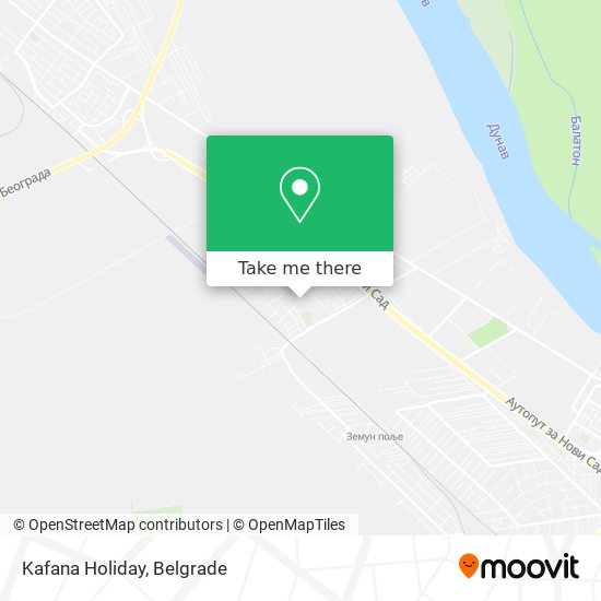 Kafana Holiday map