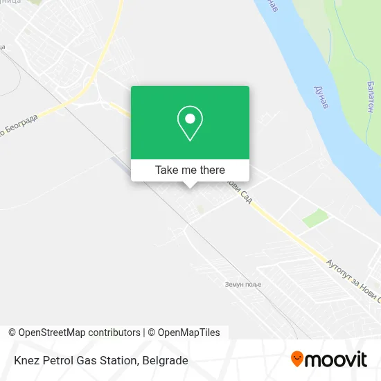Benzinska Pumpa " Knez Petrol " map