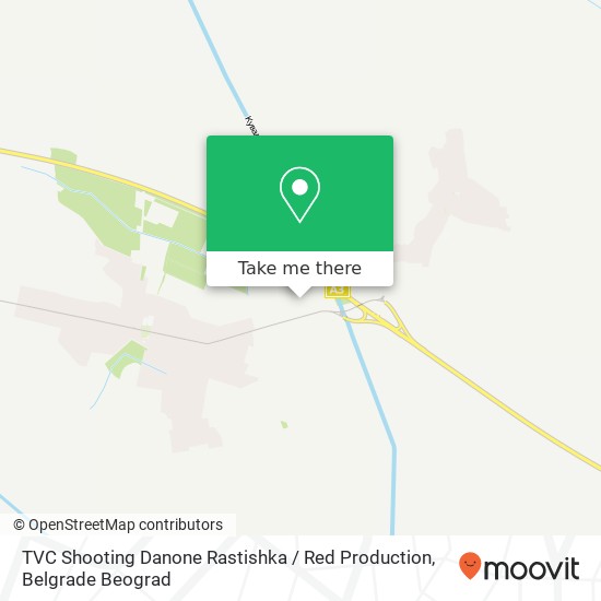 TVC Shooting Danone Rastishka / Red Production map