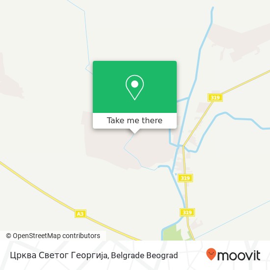 Црква  Светог Георгиja map