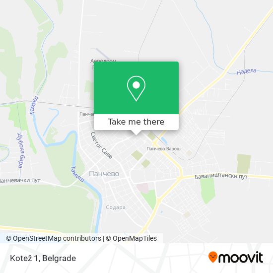 Kotež 1 map