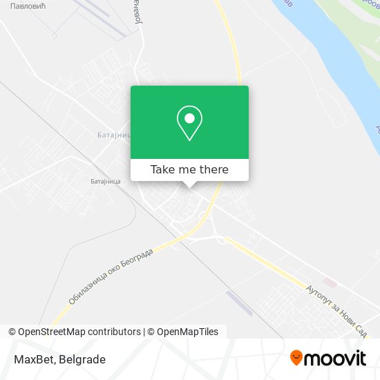 MaxBet map