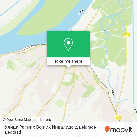 Улица Ратних Војних Инвалида 2 map