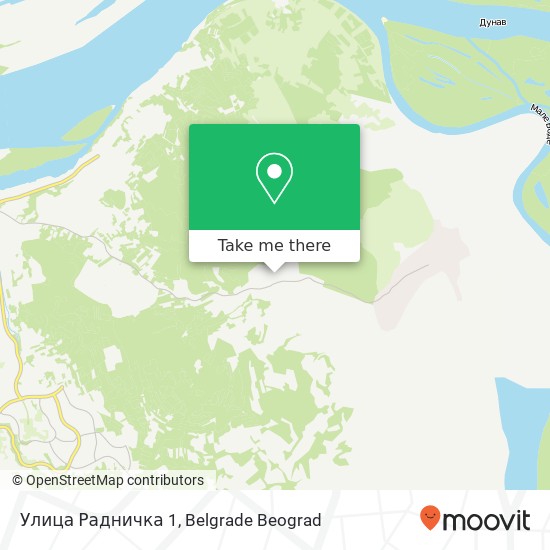 Улица Радничка 1 map