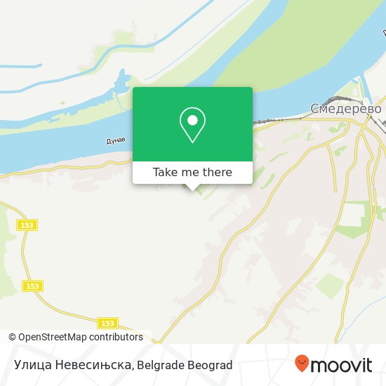 Улица Невесињска map