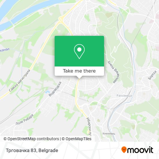 Трговачка 83 map