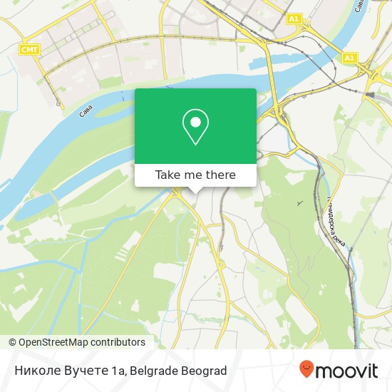 Николе Вучете 1a map