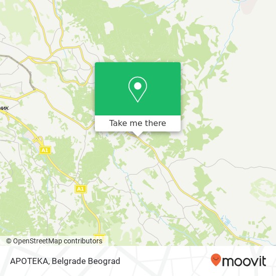 APOTEKA map