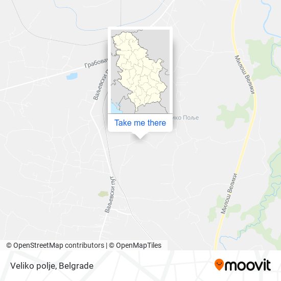 Veliko polje map