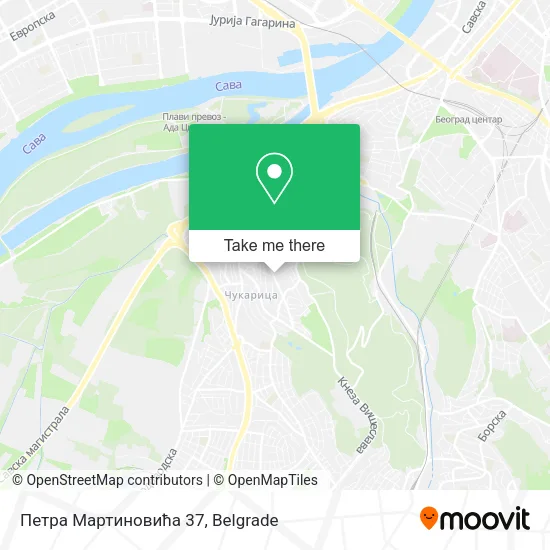 Петра Мартиновића 37 map