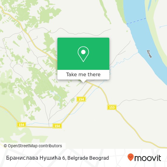 Бранислава Нушића 6 map