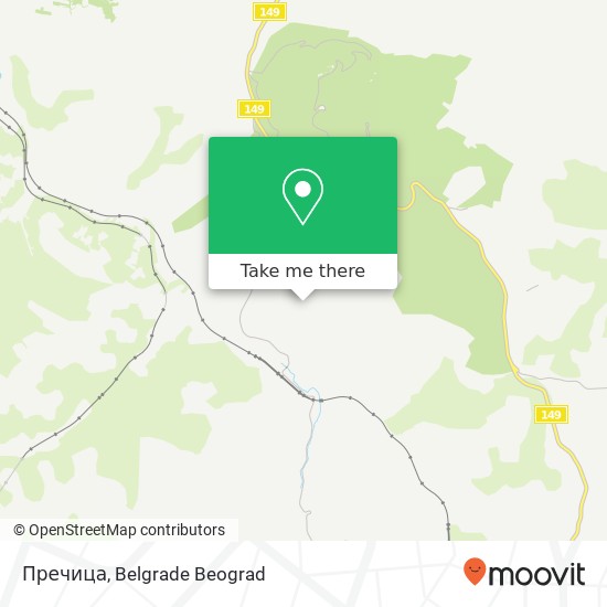 Пречица map