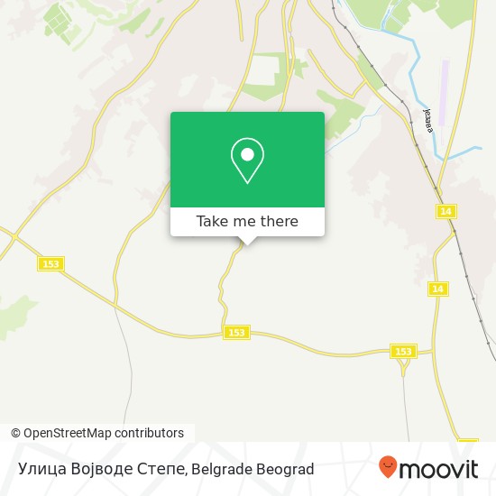 Улица Војводе Степе map