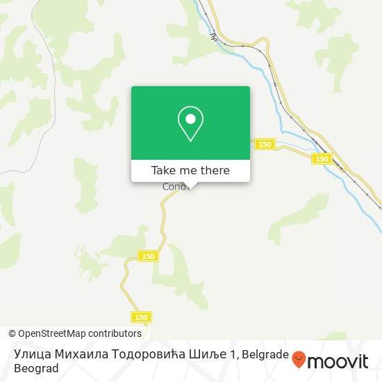 Улица Михаила Тодоровића Шиље 1 map