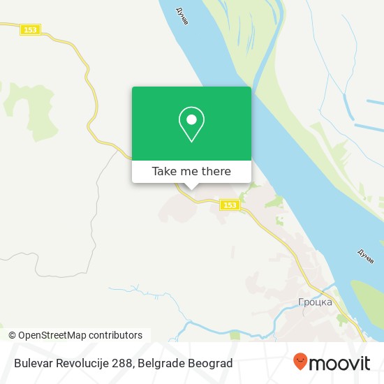 Bulevar Revolucije 288 map