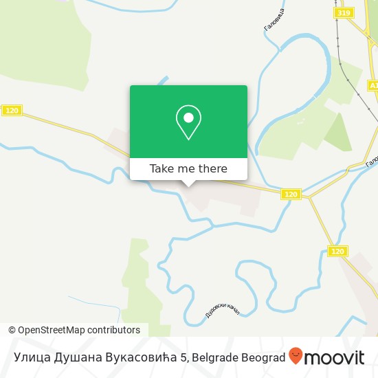 Улица Душана Вукасовића 5 map