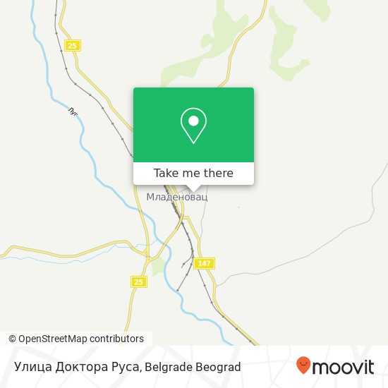 Улица Доктора Руса map