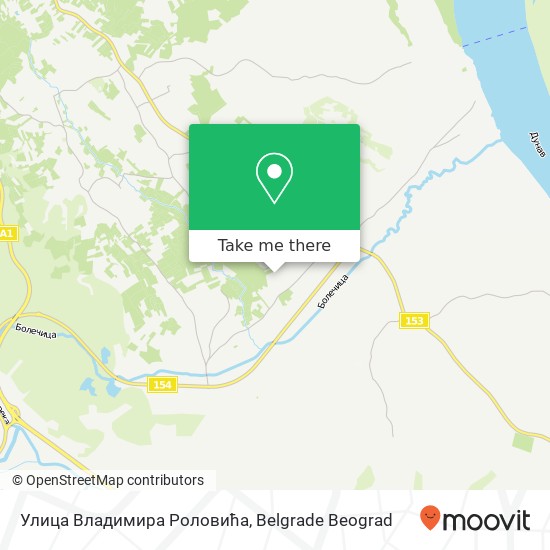 Улица Владимира Роловића map