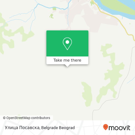 Улица Посавска map