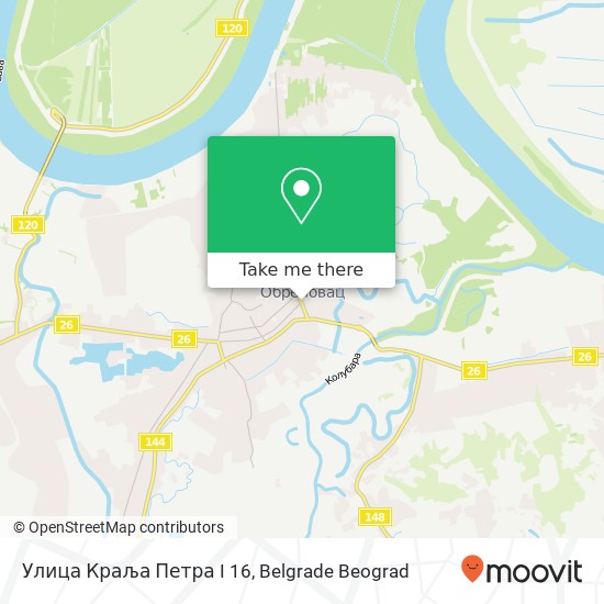 Улица Краља Петра I 16 map