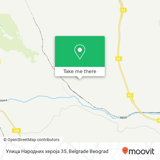 Улица Народних хероја 35 map