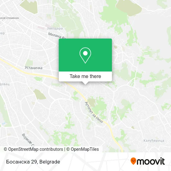 Босанска 29 map
