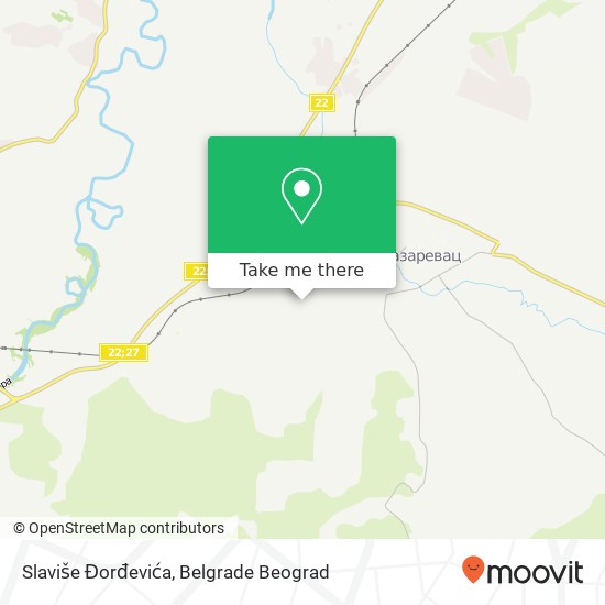 Slaviše Đorđevića map