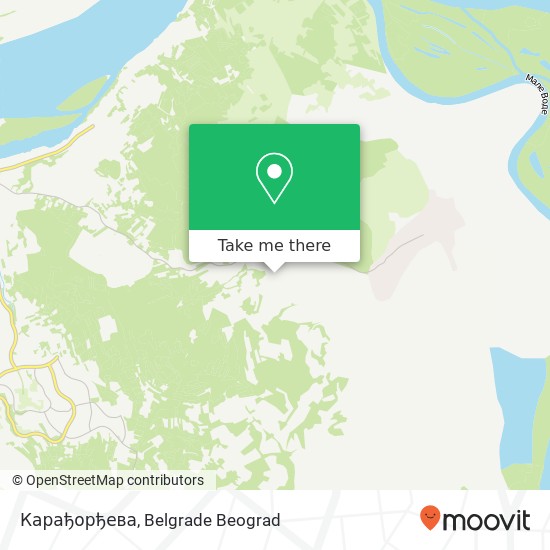 Карађорђева map