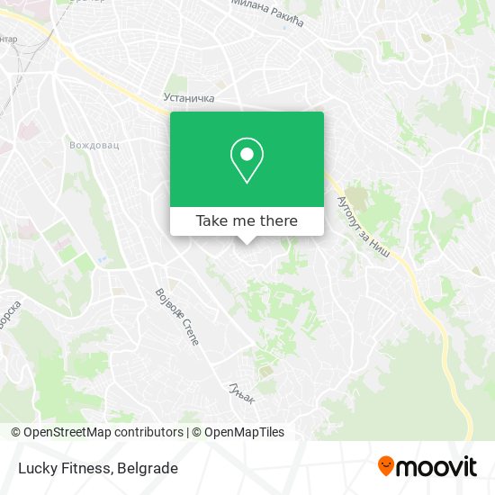 Lucky Fitness map