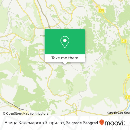 Улица Калемарска 3. прилаз map