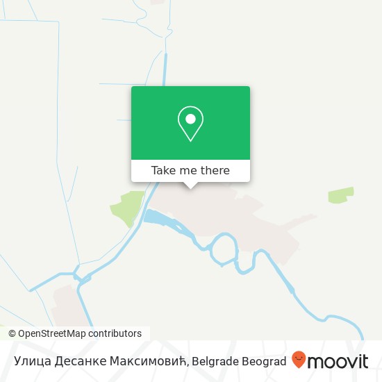 Улица Десанке Максимовић map