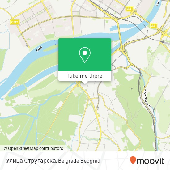 Улица Стругарска map