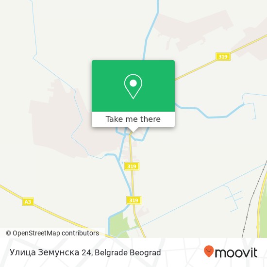 Улица Земунска 24 map