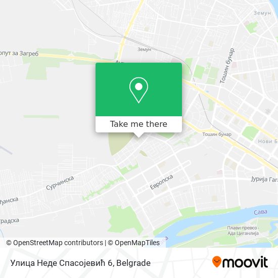 Улица Неде Спасојевић 6 map