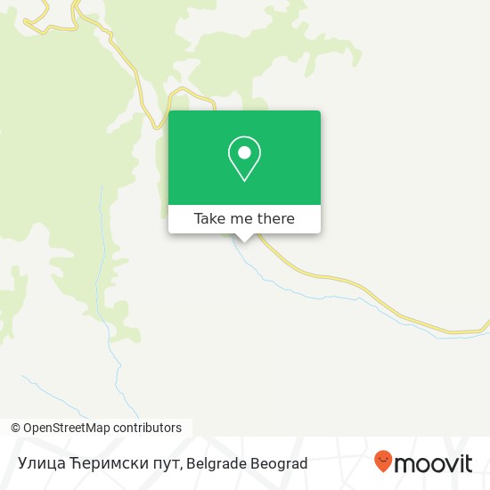 Улица Ћеримски пут map