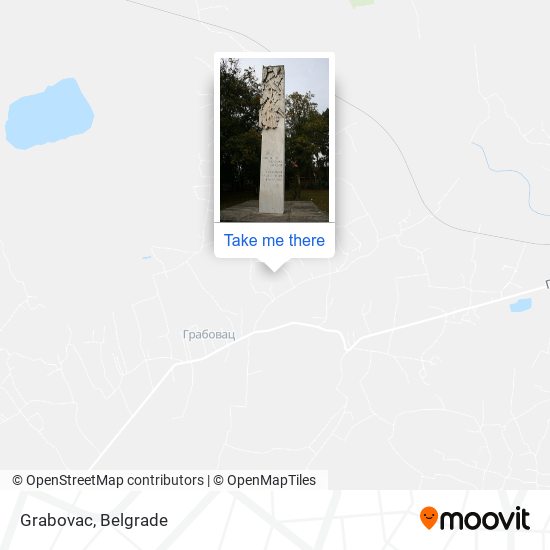 Grabovac map