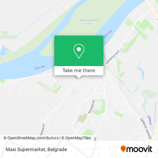 Maxi Supermarket map