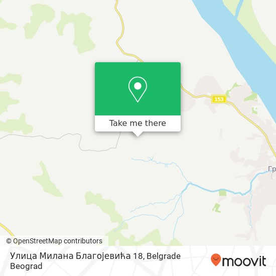 Улица Милана Благојевића 18 map