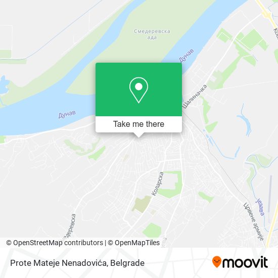 Prote Mateje Nenadovića map