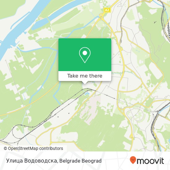 Улица Водоводска map