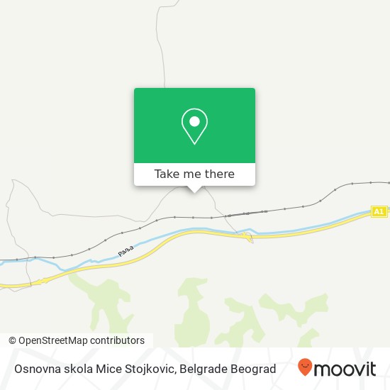 Osnovna skola Mice Stojkovic map