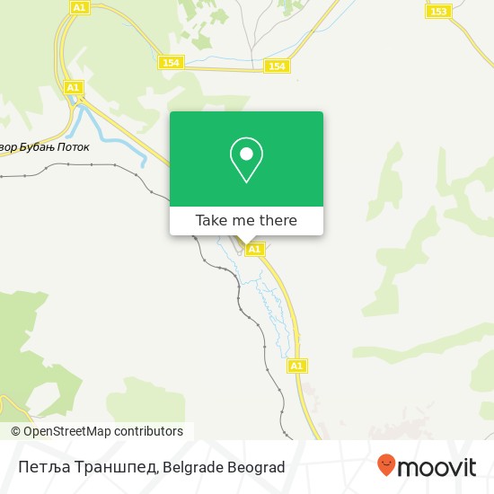 Петља Траншпед map