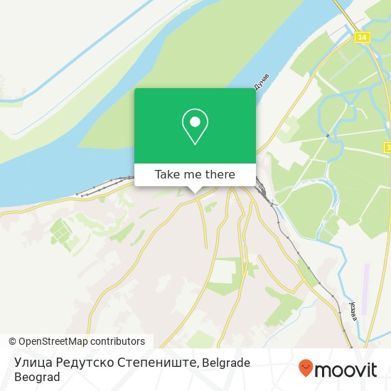 Улица Редутско Степениште map