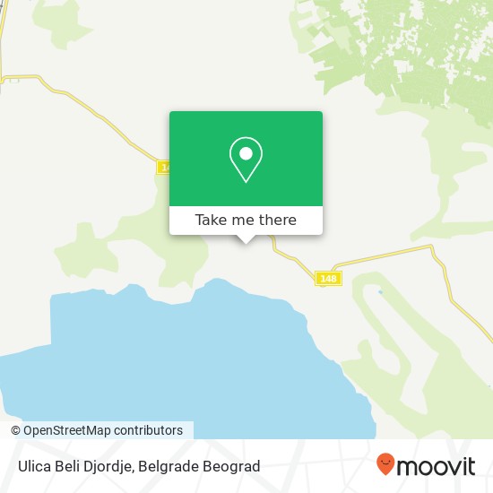 Ulica Beli Djordje map