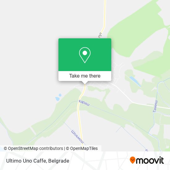 Ultimo Uno Caffe map