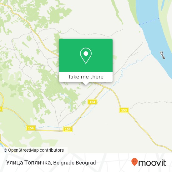 Улица Топличка map